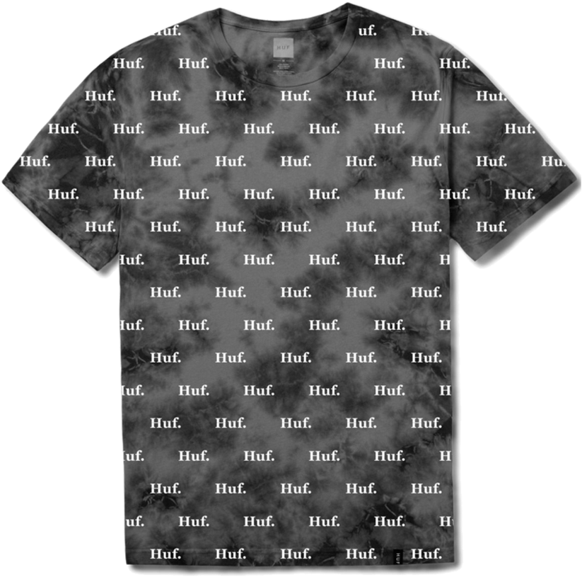 Huf Domestic Crystal Wash T-shirt - Huf Domestic (1050x1050), Png Download