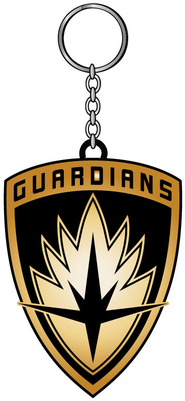 Guardians Of The Galaxy Vol - Keychain With Shield From Guardians Of The Galaxy Vol.2 (400x400), Png Download