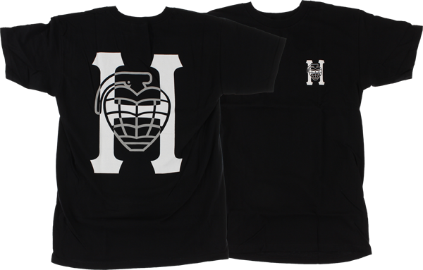 Thunder X Huf Classic Grenade Ss Xl-black - Emblem (600x383), Png Download