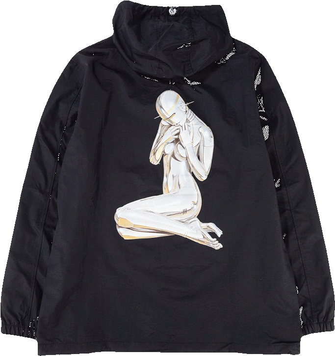 Huf X Sorayama Anorak (1000x800), Png Download