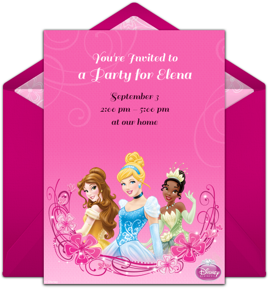 Disney Princess Online Invitation - Princess Tiana Iron On For Disney Vacation Shirt, Family (650x650), Png Download