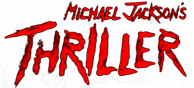 Logo For Michael Jackson's Thriller - Michael Jackson Thriller Logo (800x310), Png Download