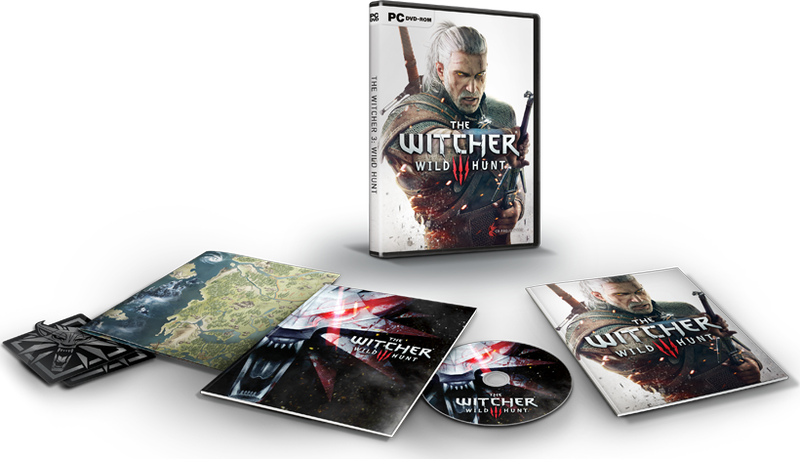 The Witcher - Witcher 3 Ps4 Pack (800x459), Png Download
