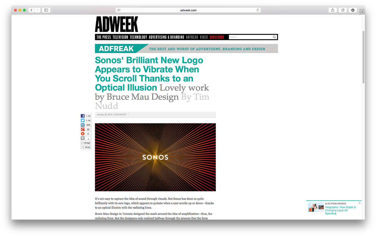 The Drum - Adweek Media Plan Of The Year (1270x800), Png Download