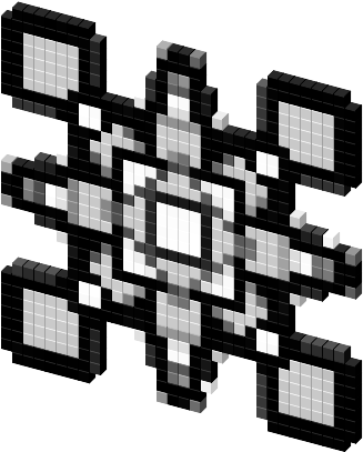 View Cursor On T-shirt - Geometry Dash Icons Transparent (330x418), Png Download