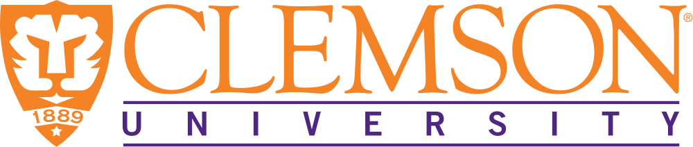 Clemson University Logo (1000x212), Png Download