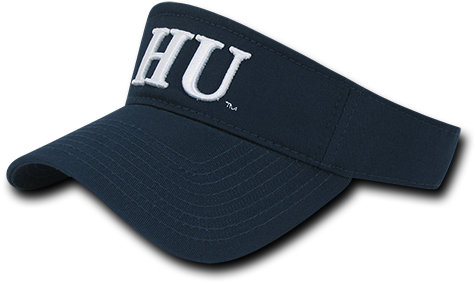 Ion College Howard University Dedication Visor - W Republic Apparel 1012 171 Nvy Howard Polo Visor 44 (500x500), Png Download