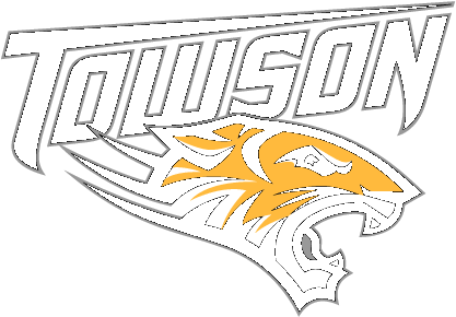 Towson Tigers - Towson University Logo Png (436x303), Png Download