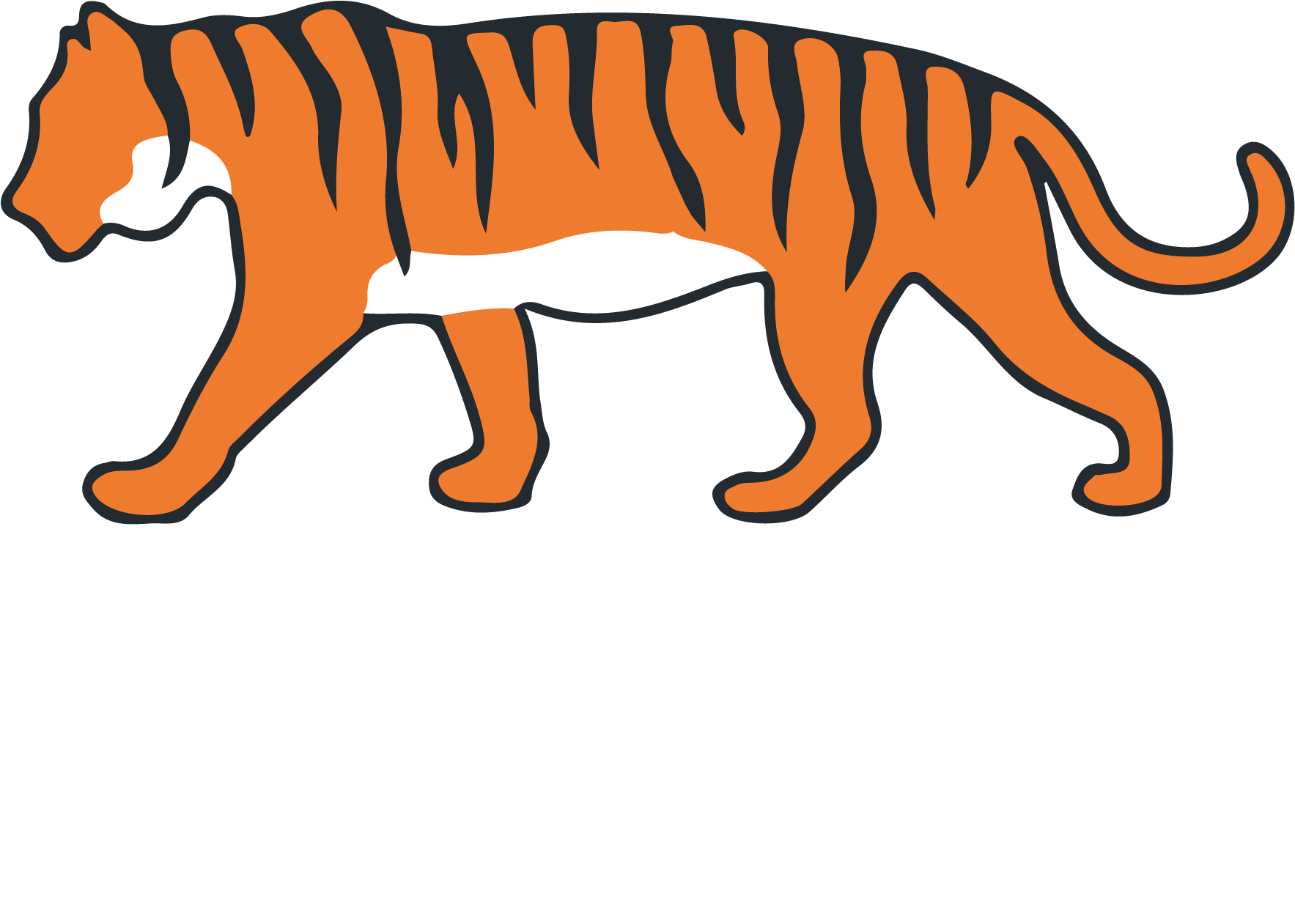 Tiger Family Chiropractic - Siberian Tiger (1834x1344), Png Download