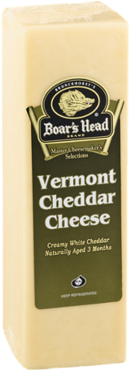Boar's Head Vermont White Cheddar Cheese (600x600), Png Download