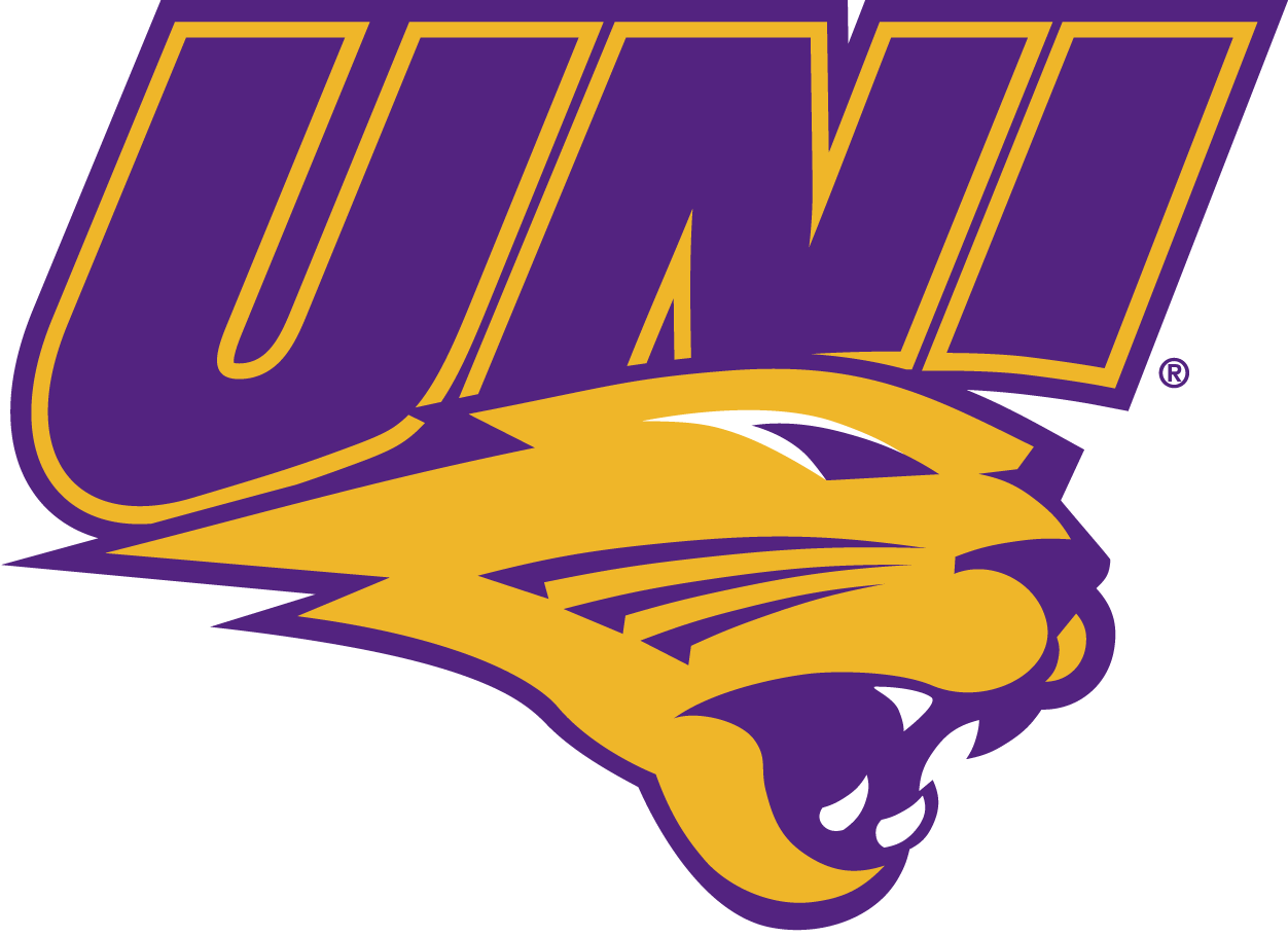 Northern Illinois Huskies - University Of Northern Iowa (1252x911), Png Download