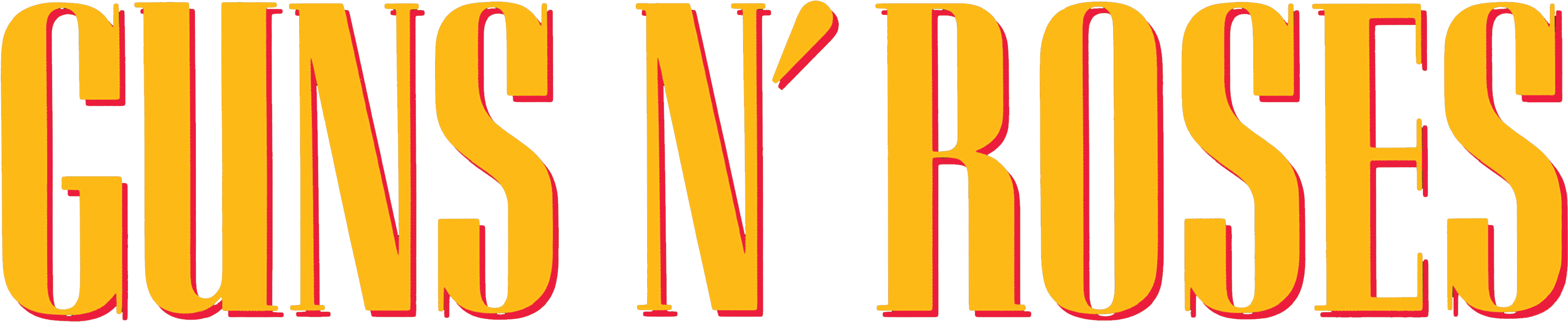 Guns N Roses Logo (4110x920), Png Download