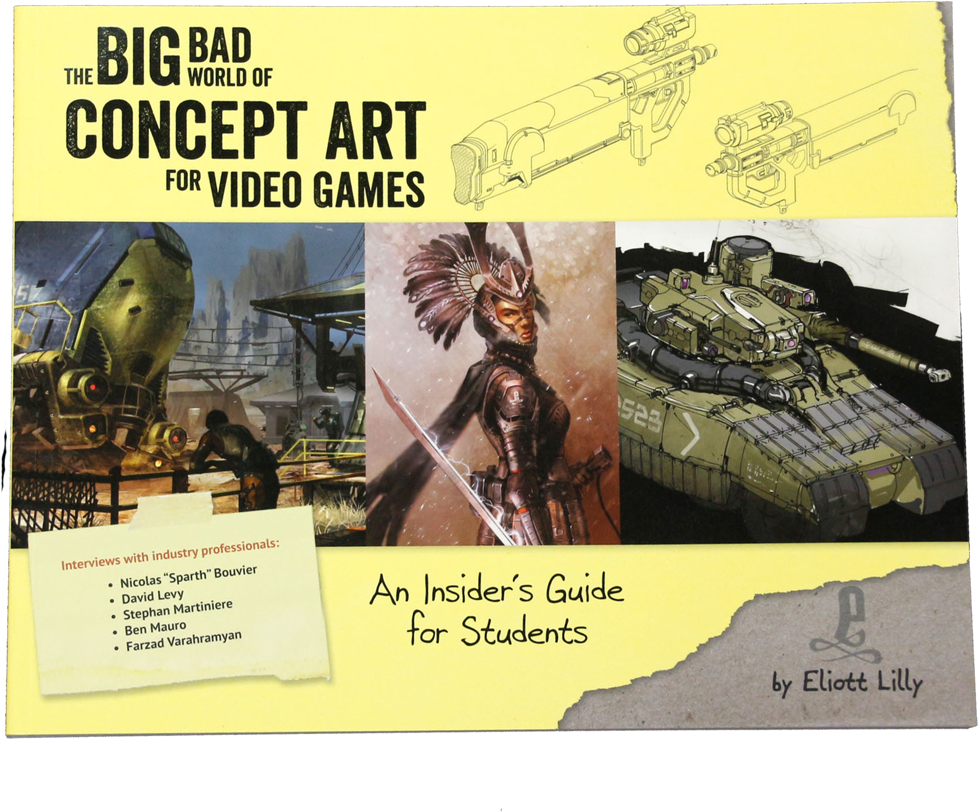 Eliott Has An Outstanding Portfolio On Artstation You - Big Bad World Of Concept Art For Video Games An Insider's (2172x1756), Png Download