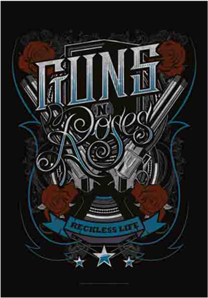 Buy Reckless Life By Guns 'n' Roses - Guns N Rose Live Logo (1000x1000), Png Download