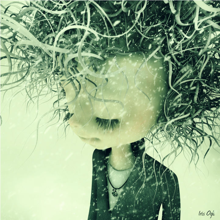 Https - //www - Artstation - Com/irisogli - Girl (1280x720), Png Download