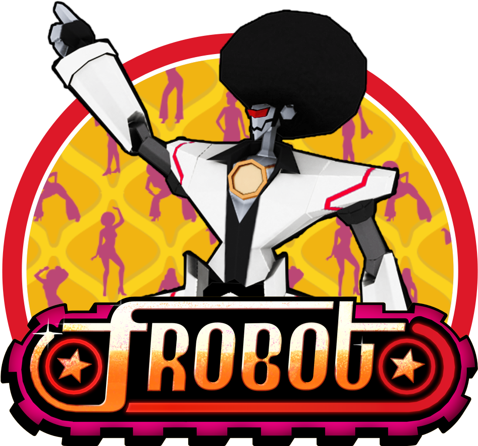 You Best Step Back, All You Jive Turkeys, Cause Frobot - Afro Robot (993x993), Png Download