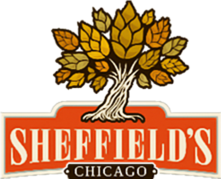 Sheffield's Beer & Wine Garden - Sheffields Chicago Logo (600x400), Png Download
