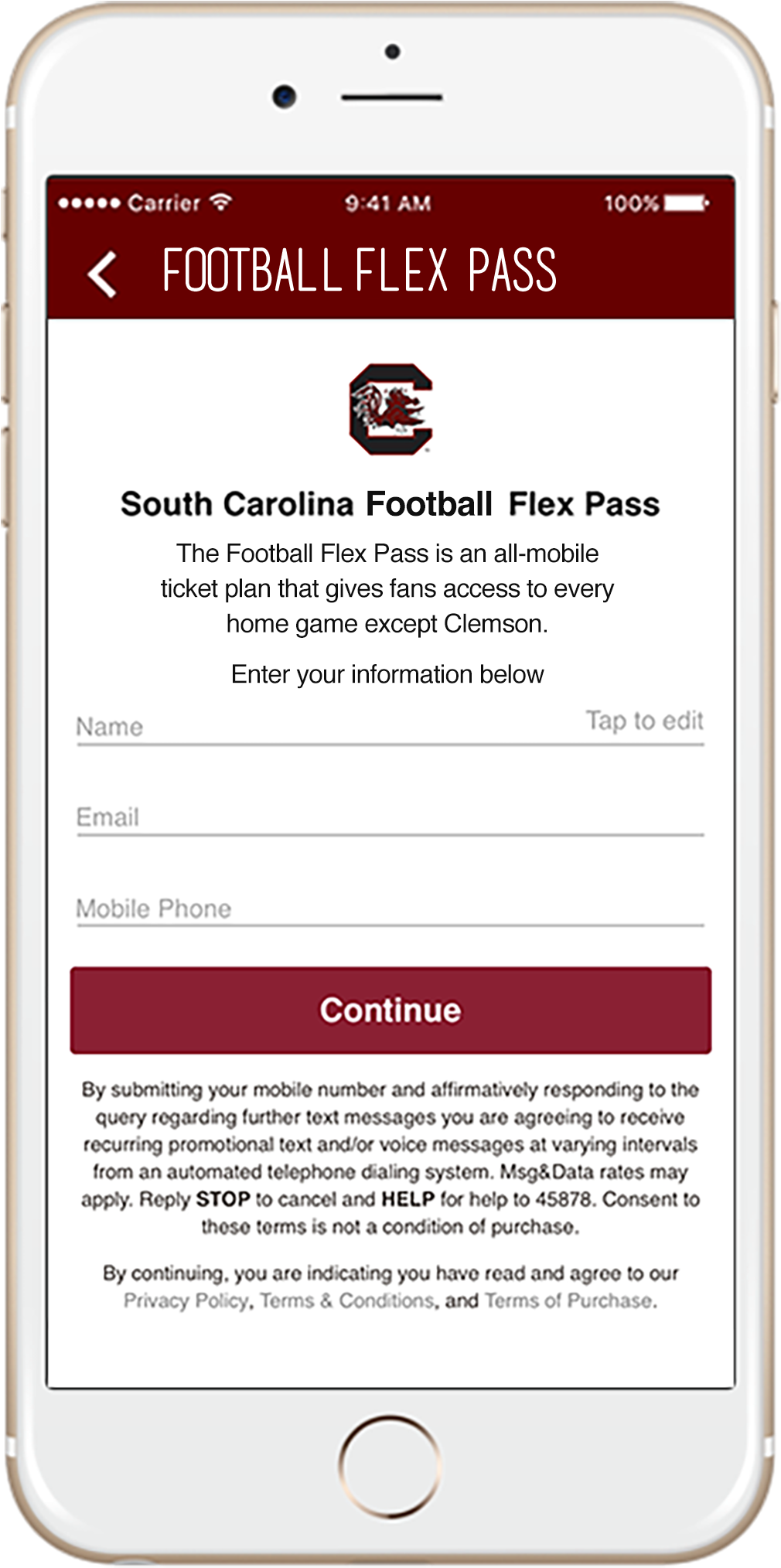 Fans Choose The Matchup And The Quantity Of Passes - South Carolina Gamecocks Football (1200x2056), Png Download