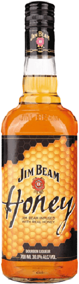 Jim Beam Honey Bourbon 700ml - Jim Beam Honey Whisky Liqueur (1200x1200), Png Download
