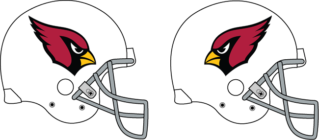 F7r6cbp - Nfl Arizona Cardinals 8 Inch Auto Magnet Die Cut Helmet (650x286), Png Download