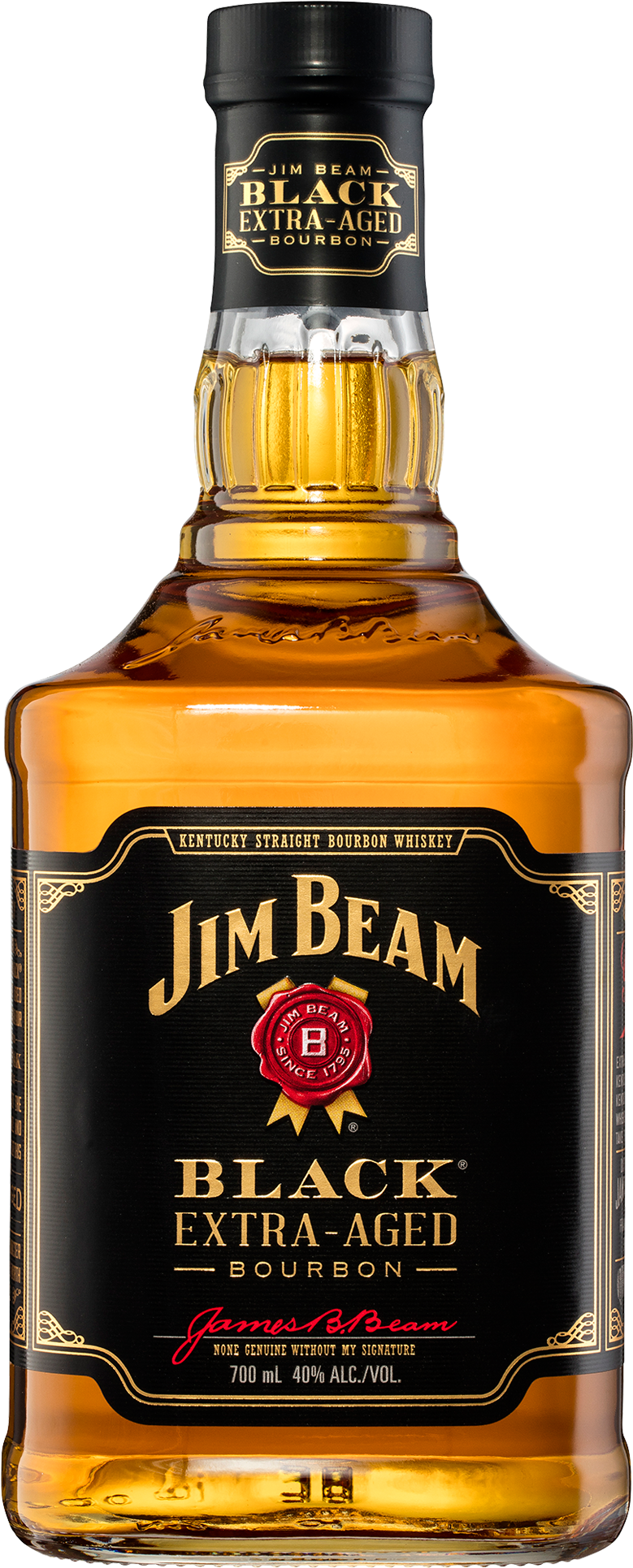 Jim Beam Black Extra-aged Bourbon 700ml - Jim Beam Black Extra-aged Bourbon (1600x2000), Png Download