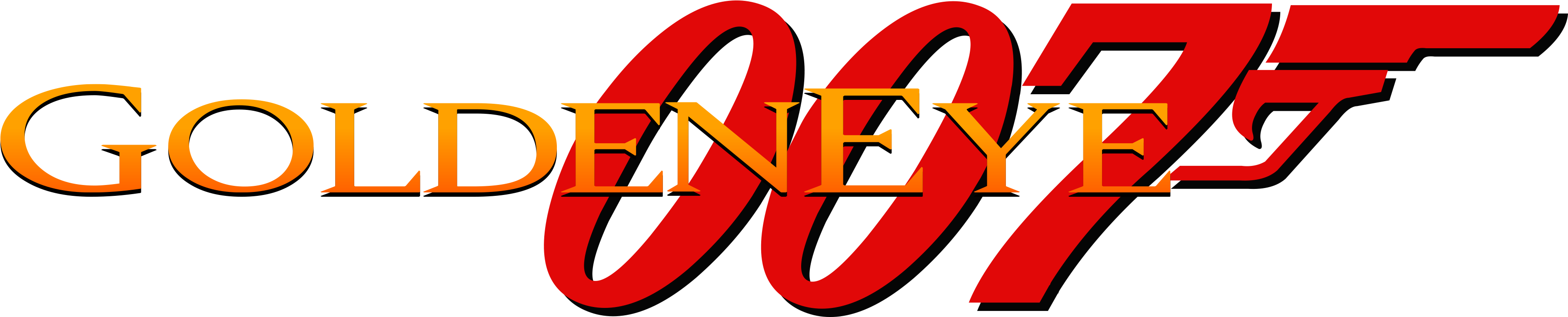 Goldeneye - Goldeneye 64 Logo Png (3840x2160), Png Download