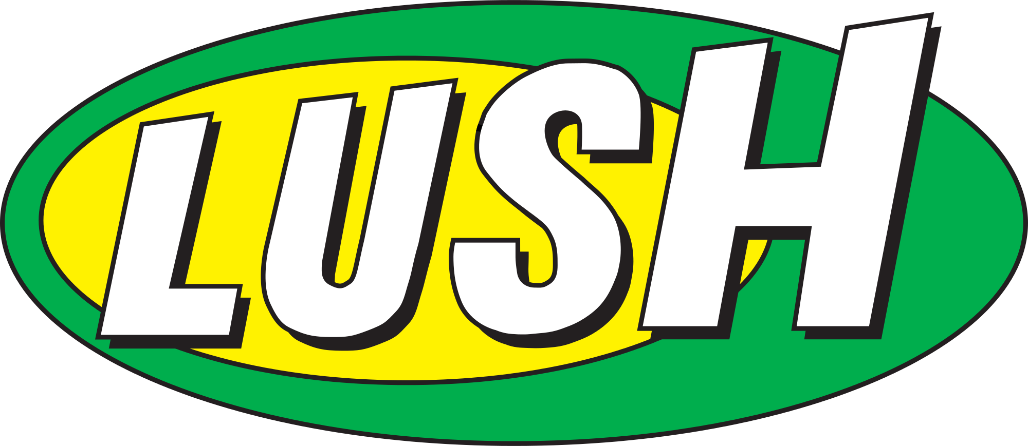 Mac Cosmetics Logo Png For Kids - Lush Cosmetics Logo (1023x452), Png Download