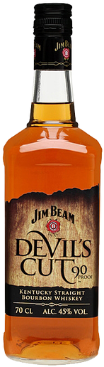 Jim Beam Devil Cut (418x558), Png Download