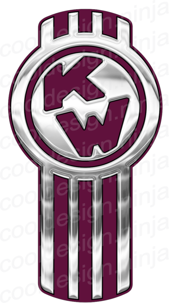Custom Kenworth Emblem Skins X 3 - Imagenes De Logos De Kenworth (334x600), Png Download