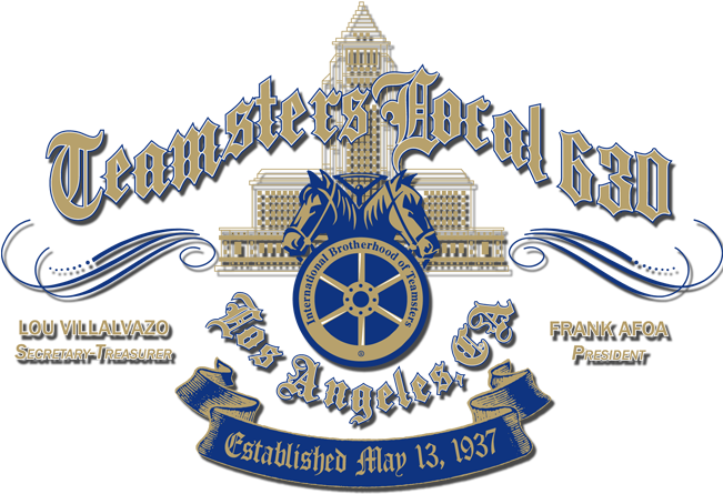 Teamster Local 630 Logo (650x462), Png Download