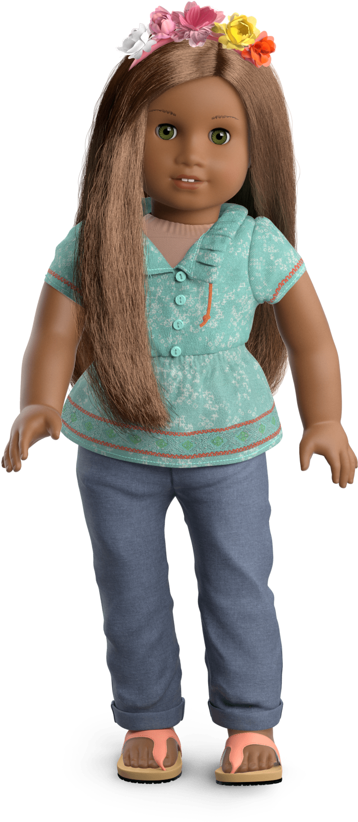 Pet Pal - American Girl Doll Png (1090x1800), Png Download