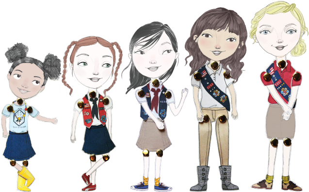 Levels - American Heritage Girls (644x400), Png Download