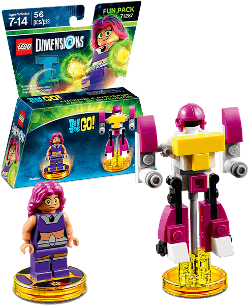 Teen Titans Lego Dimensions Pack (600x600), Png Download