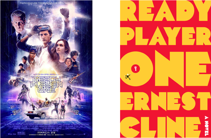 Ready Player One Movie Poster And Book Cover - First Edition: Ready Player One By Cline Ernest (806x502), Png Download