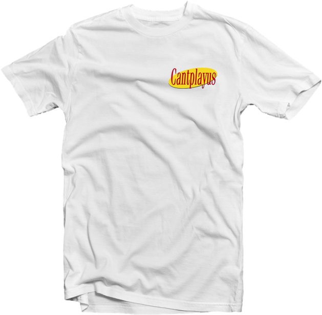 Image Of Seinfeld Classic T-shirt White - Elvis Fan T Shirt (640x640), Png Download
