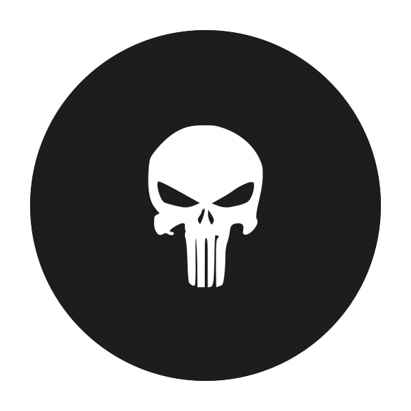 Punisher ¡el Castigador Ha Llegado También A Nuestra - Punisher Skull (600x600), Png Download