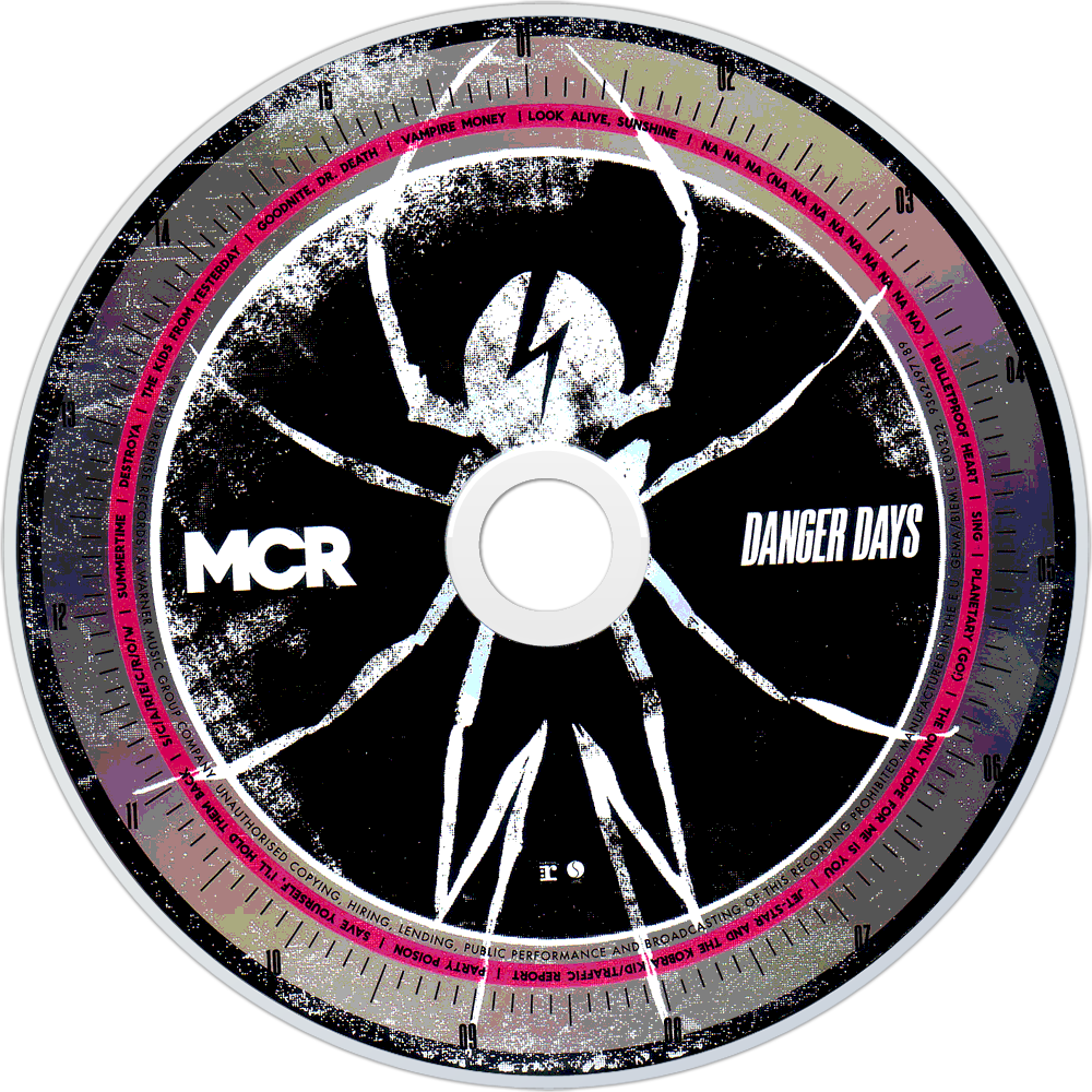 My Chemical Romance Danger Days (1000x1000), Png Download