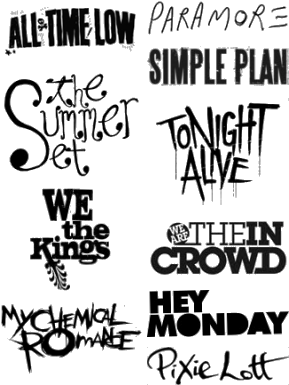 All Time Low, Hey Monday, And My Chemical Romance Image - We The Kings Logo Transparent (300x400), Png Download