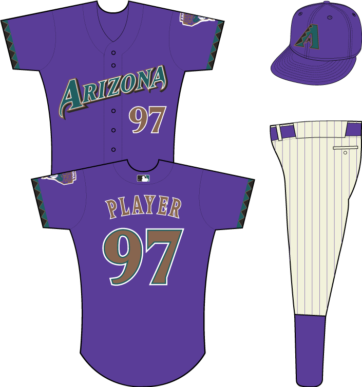 Arizona Diamondbacks - Cleveland Indians Baseball Uniform (705x752), Png Download