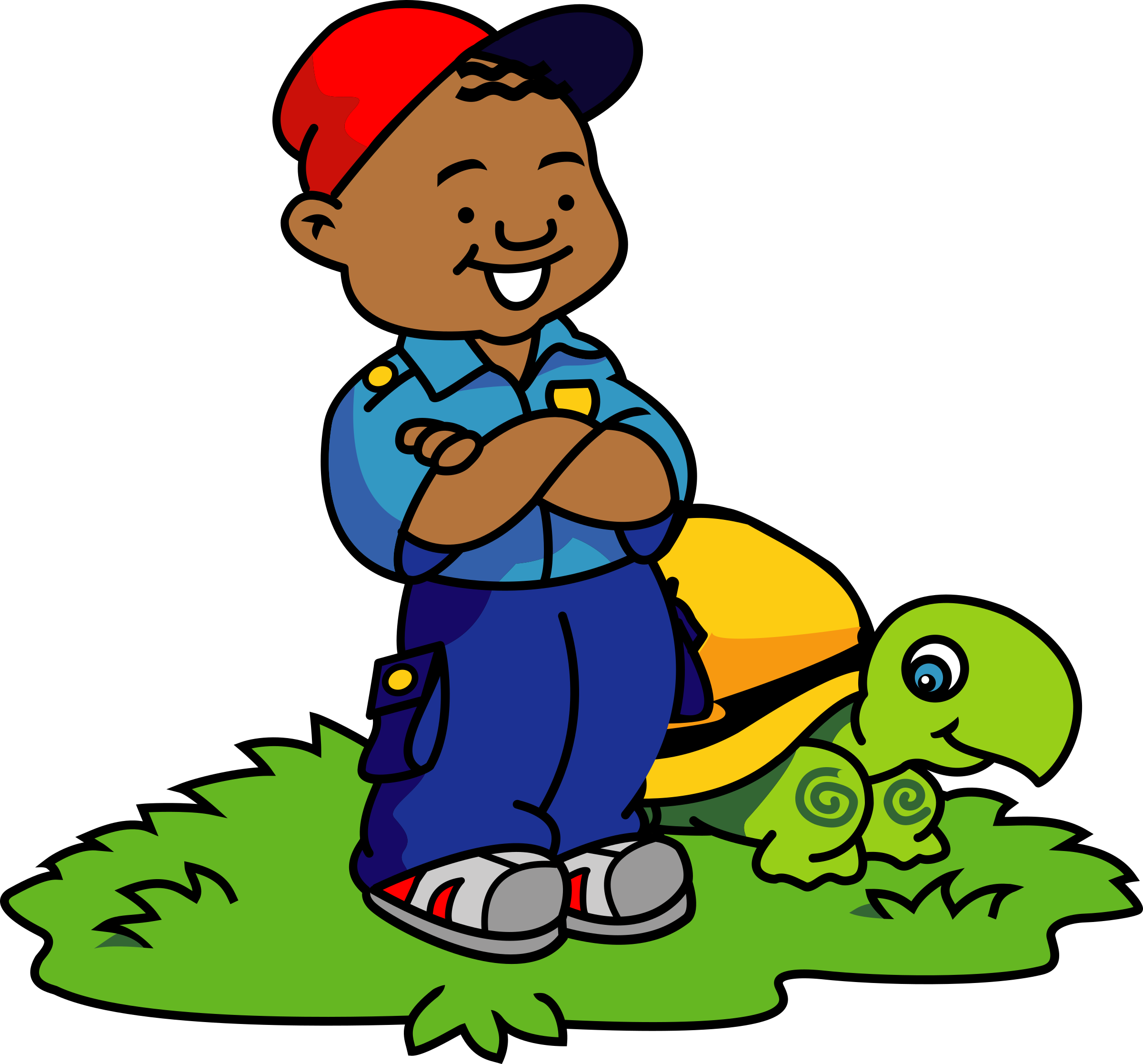 African And Big Image Png - Fire Safety For Kids (2400x2233), Png Download