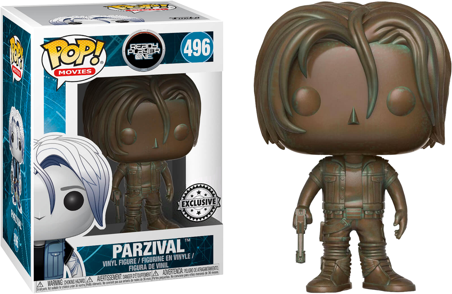 Ready Player One Antique Parzival Funko Pop Vinyl Figure - Funko Pop Ready Player One (1500x976), Png Download