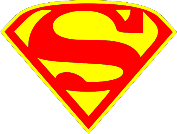 Superman Clipart Png For Web - Man Of Steel Logo Png (600x454), Png Download
