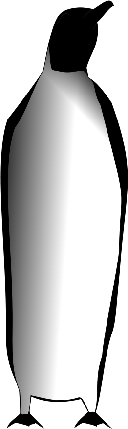 This Free Clipart Png Design Of Penguin Clipart - Penguin (637x900), Png Download