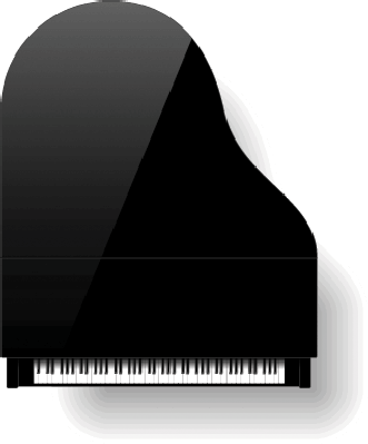 Pin Piano Clipart Transparent - Vector Graphics (331x399), Png Download