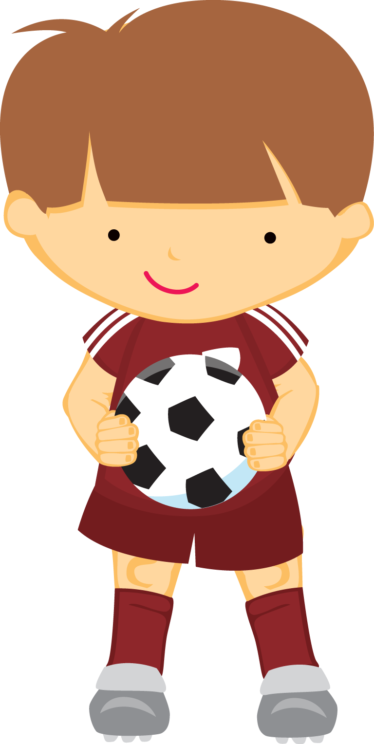 Soccer Party, Decoupage, Printables, Scrapbook, Theme - Niños Deportistas Animados (768x1528), Png Download