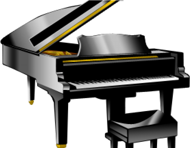 Grand Piano Clipart - Piano Certificate (640x480), Png Download
