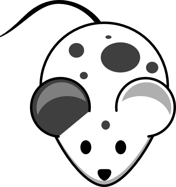 Codominance Mouse Svg Clip Arts 564 X 600 Px (564x600), Png Download