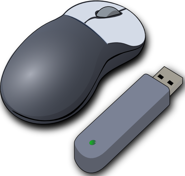 Computer Mouse Clipart (594x567), Png Download