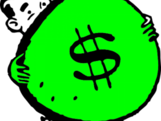 Money Bag Clipart - Money Bag (640x480), Png Download