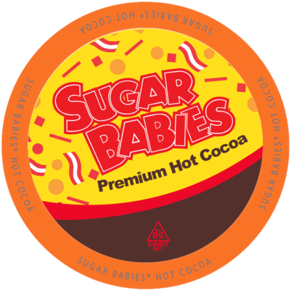 Sugar Babies Hot Chocolate, K-cup - Sugar Babies Hot Cocoa Single Serve - 12ct (480x472), Png Download